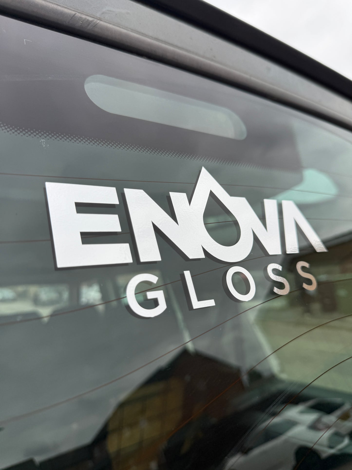 EnovaGloss Chrome Medium Sticker