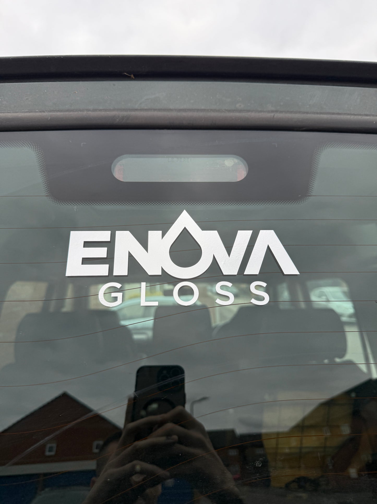 EnovaGloss Chrome Medium Sticker
