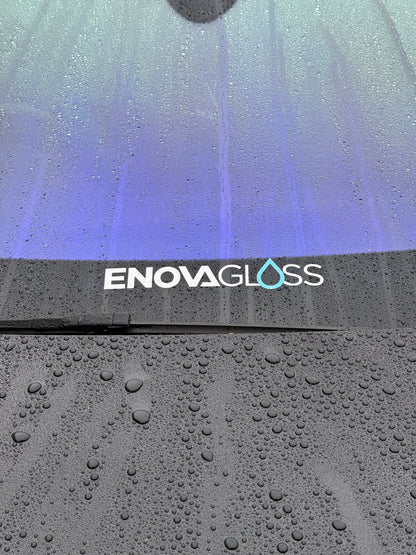 EnovaGloss White & Blue Sticker